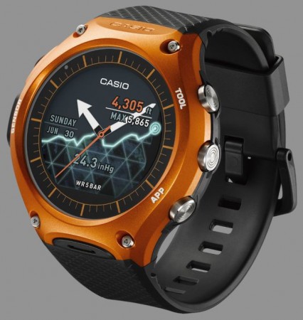 умные часы Casio WSD-F10